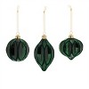 Velvet Glass Ornament (Set of 12) - 3 of 4