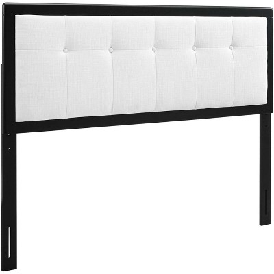 Modway Draper Tufted Twin Fabric and Wood Headboard