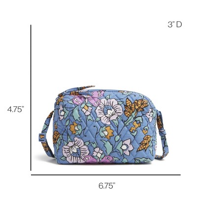 Vera Bradley Women's Outlet Cotton Camera Bag Crossbody Evening Garden — фото 3