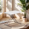 Heavy Duty 30 Inch Folding Table, Sturdy Adjustable Height Desk for Eating, Working, & Crafts, Easy Fold & Carry Design - 2 of 4