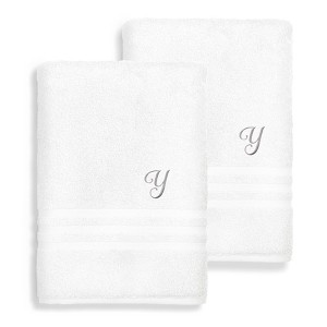 Linum Home Textiles 100% Turkish Cotton 2PC Denzi Bath Towel Set - 1 of 1