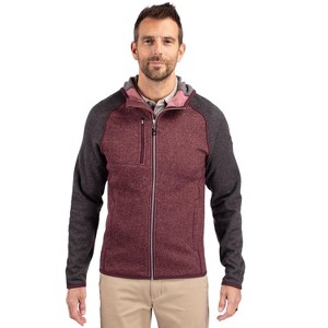 Cutter & Buck Mainsail Full Zip Hooded Mens Jacket - 1 of 2