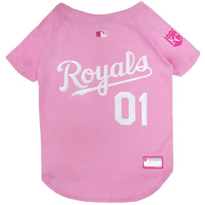 pink kansas city royals jersey