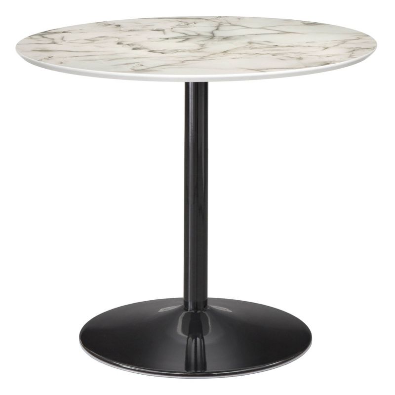 Hillboro Round Dining Table Metal Base - Buylateral, 1 of 13