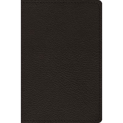 ESV Preaching Bible, Verse-By-Verse Edition (Goatskin, Black) - (Leather Bound)