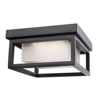 Artcraft Lighting Overbrook 1 - Light Flush Mount in  Black