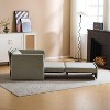 NicBex 3-in-1 Convertible Chair/Floor Bed - Sofa to Sleeper with Charging Tray Table, Fabric Upholstery - 4 of 4