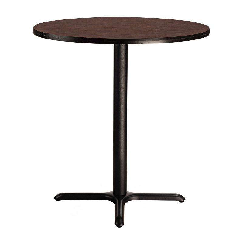 36" Round Composite Core Counter Height Dining Table Laminated with Steel Base - Hampden Furnishings, 4 of 6