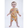 Disney Winnie the Pooh Waffle Knit T-Shirt and Shorts Outfit Set Toddler - 2 of 4