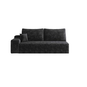 MAYEERTY Sofa with Armrest - Corduroy, Armrest Design, Comfort Seat, No Assembly, for Living Room/Bedroom - 1 of 4