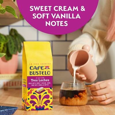 Cafe Bustelo Tres Leches Medium Roast Ground Coffee - 11oz