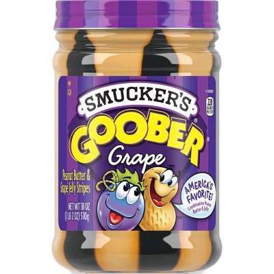 Smucker's Goober Grape Peanut Butter and Jelly Spread - 18oz