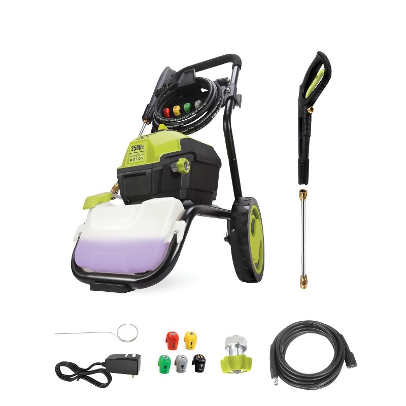 Sun Joe SPX4500 High Performance Induction Motor Electric Pressure Washer | Roll Cage | Onboard Hose Holder, 3 of 7