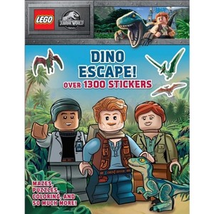 Lego Jurassic World: Dino Escape! - (Sticker Books) by  Ameet Publishing (Paperback) - 1 of 1