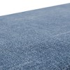 36.5" x 18" Outdoor/Indoor Squared Chair Pad Tory Denim Blue - Pillow Pad - image 3 of 4