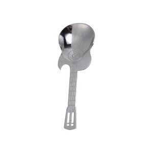 Unique Bargains Spoon Dishwasher Safe Large Guitar Spoon 304 Stainless Steel 5.4" 1 Pc - 1 of 4
