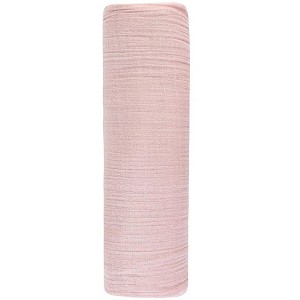 Ely's & Co. Cotton Muslin Swaddle Blanket 1 Pack - 1 of 4