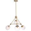 Bain 4 Light 32" Pendant - PND4006 - Bronze - Safavieh - 2 of 4