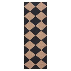 Washable Modern Geometric Rugs for Living Room Bedroom, Indoor Contemporary Floor Carpet for Dining Room Office Kitchen - 1 of 4