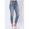 Women's Destroyed Slim Fit Jean - Judy Blue - image 3 of 4