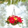 The Lakeside Collection Lighted Seasonal Basket with Timer - 2 of 3