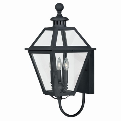 Vaxcel Nottingham 3 - Light Lantern in  Textured Black
