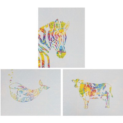 Creativity Street Now You See It Etch Paper, Rainbow, 50 Sheets