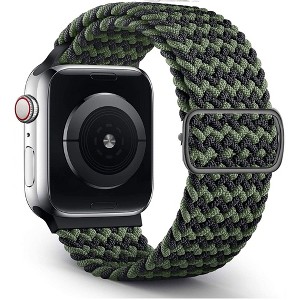 HTUTWOO Braided Bands With Magnetic Clasp Compatible with Apple Watch Band 38mm 40mm 41mm 42mm 44mm 45mm 46mm 49mm, for Women Men - 1 of 4