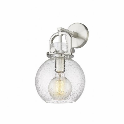 Newton Sphere - 1 Light Wall Sconce-14 Inches Tall and 8 Inches Wide