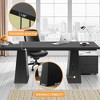 MAYEERTY 63" Dining Table, Farmhouse Wood Kitchen Table for 6 People - 4 of 4
