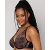 Curvy Couture Sheer Mesh Push Up - 2 of 4