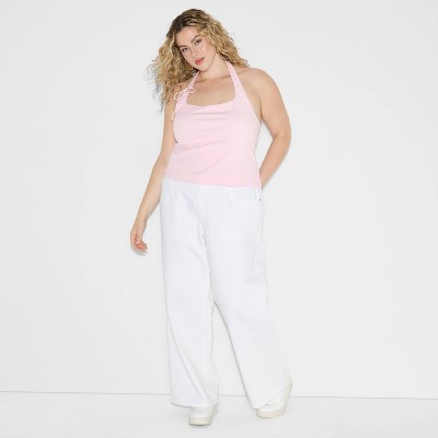 Women's Side-Tie Halter Tank Top - Wild Fable™