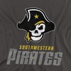 Men's Southwestern University Official Distressed Primary Logo T-Shirt Southwestern University - 2 of 4