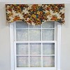 RLF Home 100% Cotton Bountiful Cornice  Fully lined Windows Rod Pocket Valance 50" x 17"  Multi - 2 of 4