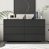 Famapy 6-Drawers Dresser Modern Chest of Drawers  Minimalist Style Smooth Surface - 4 of 4