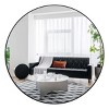 GlasFlength Decorative Wall Mirrors Simple Small Mirror Wall Art Wall Mirror Bathroom Mirrors for Over Sink Living Room, Black, 36"*36"*1.2" - 4 of 4