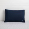 babyGap by Delta Children Medium/Firm Density Deluxe Memory Foam Toddler Pillow with 2 Cooling Covers - Gray/Navy - 3 of 4