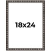PosterPalooza | Deco Black Picture Frame - UV Acrylic, Foam Board Backing, Hanging Hardware - 2 of 4