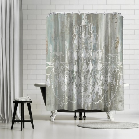 In This Together Shower Curtain White - Opalhouse™ designed with Jungalow™