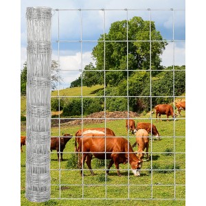 Farm Fence Panels - Heavy Duty Welded Wire Livestock Fencing for Cattle, Horses & Goats - 1 of 4