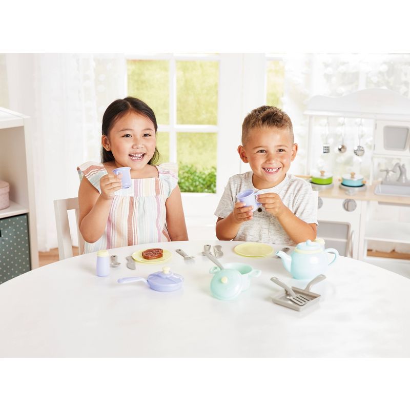 Kidoozie Just Imagine Classy Kitchen Playset, Includes 22 Kitchen Accessories, For Ages 2+, 5 of 7