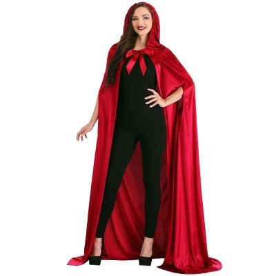 Halloweencostumes.com Women Women's Crimson Riding Cloak, Red : Target