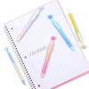 Yoobi Evolve Ballpoint Pen 5pk Retractable Set Soft Aura - 2 of 4