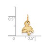 Black Bow Jewelry 10k Yellow Gold Texas State Bobcats NCAA Extra Small Pendant - 2 of 3