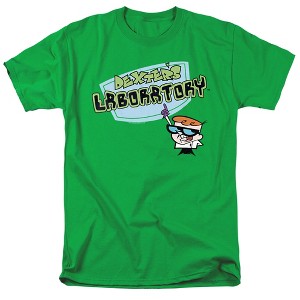 Dexters Laboratory Logo Adult T-Shirt - 1 of 4