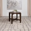 Coaster Home Furnishings COTA Round Solid Wood End Table Dark Brown - 4 of 4