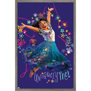 Trends International Disney Encanto - Uniquely Me Framed Wall Poster Prints - 1 of 4