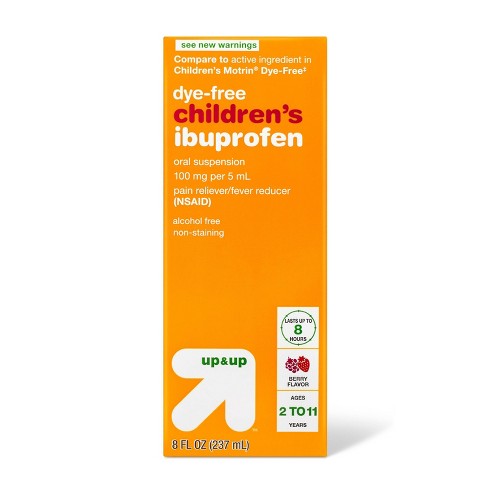 Ibuprofen 100mg Child Df Nsaid Berry Suspension - 8 Fl Oz - Up & Up ...