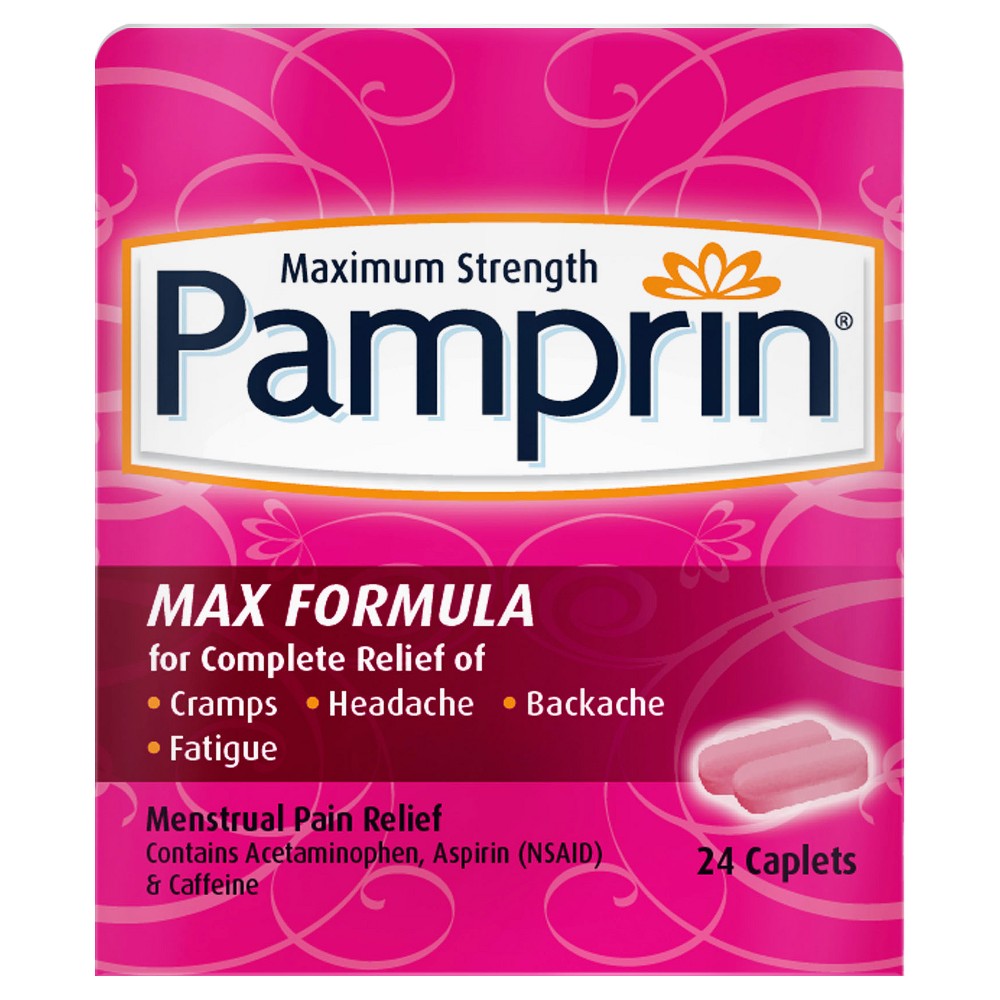 UPC 041167300657 product image for Pamprin Max Formula Caplets - 24ct | upcitemdb.com