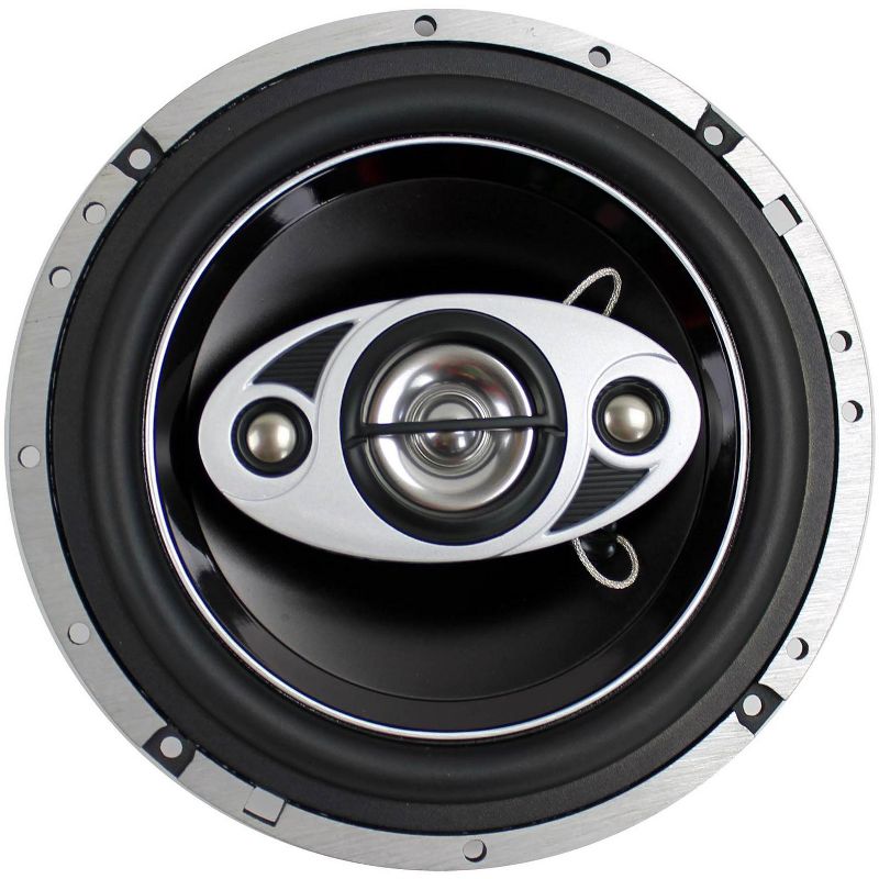 2) NEW BOSS AUDIO P65.4C 6.5" 4-Way 400W Car Coaxial Speakers Stereo P654C, 2 of 7